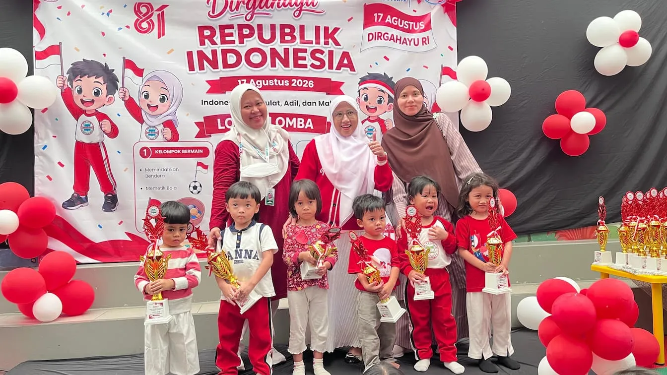 Semarak HUT ke-81 RI di KB-TK Islam Raudhah BSD