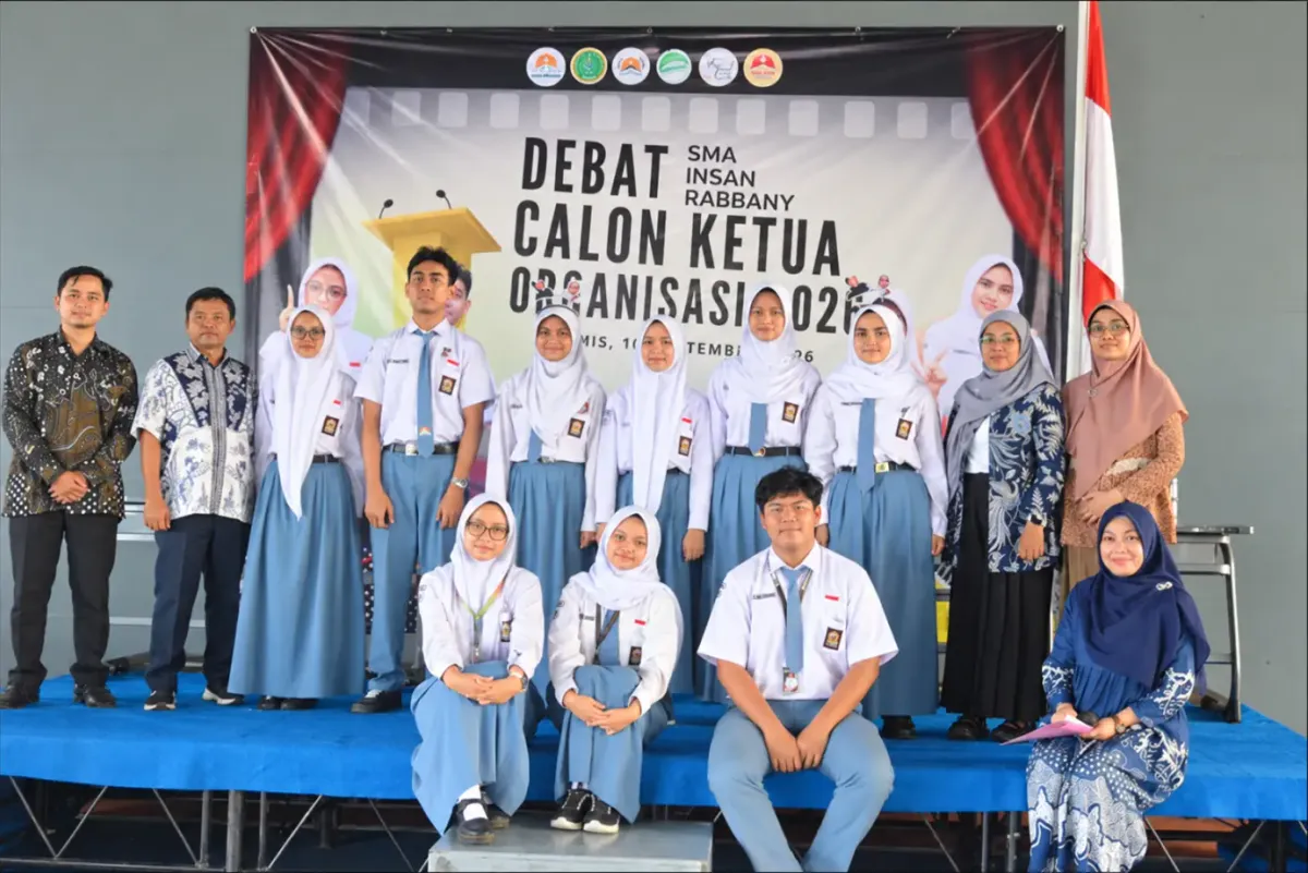 Regenerasi Organisasi SMA Insan Rabbany 2026: Dari Debat hingga Pemungutan Suara