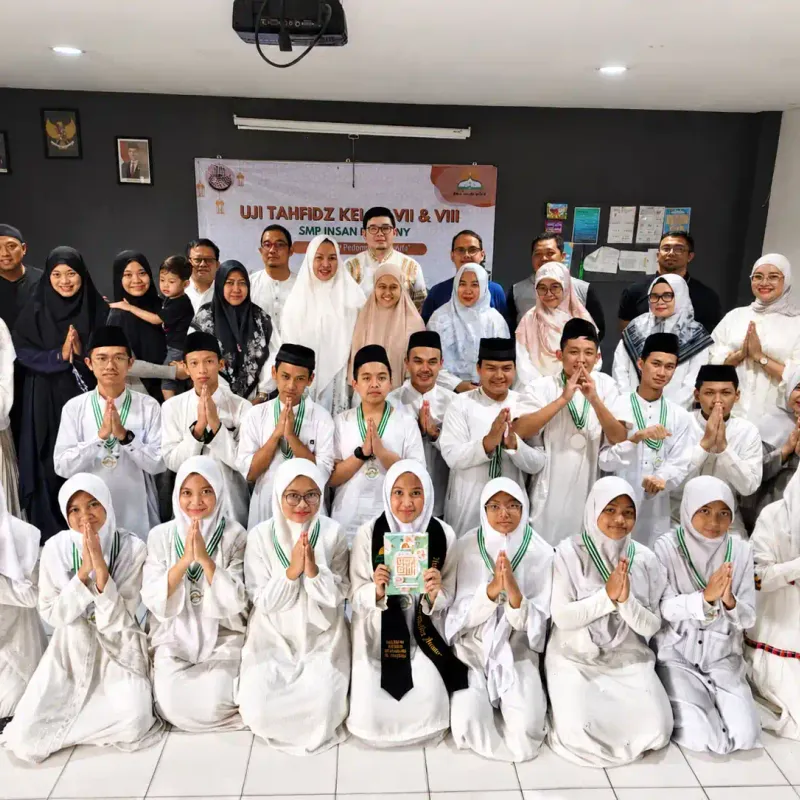 Uji Tahfizh 2026 SMP Insan Rabbany: Menjaga Kalam-Nya, Menumbuhkan Cahaya Al-Qur’an