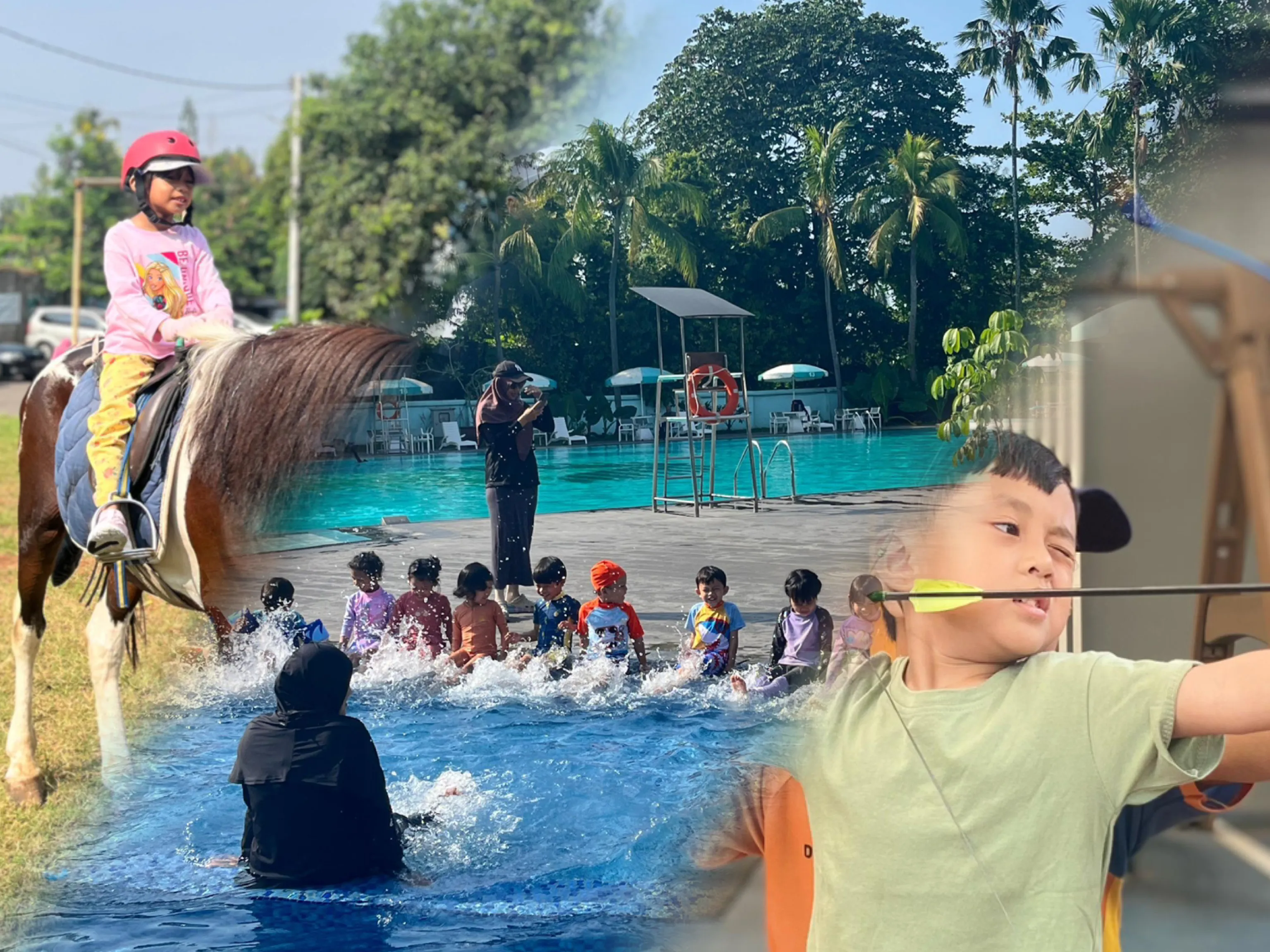 Asyiknya Belajar Sunnah Sejak Dini: Panahan, Renang, dan Berkuda di KB–TK Islam Raudhah BSD