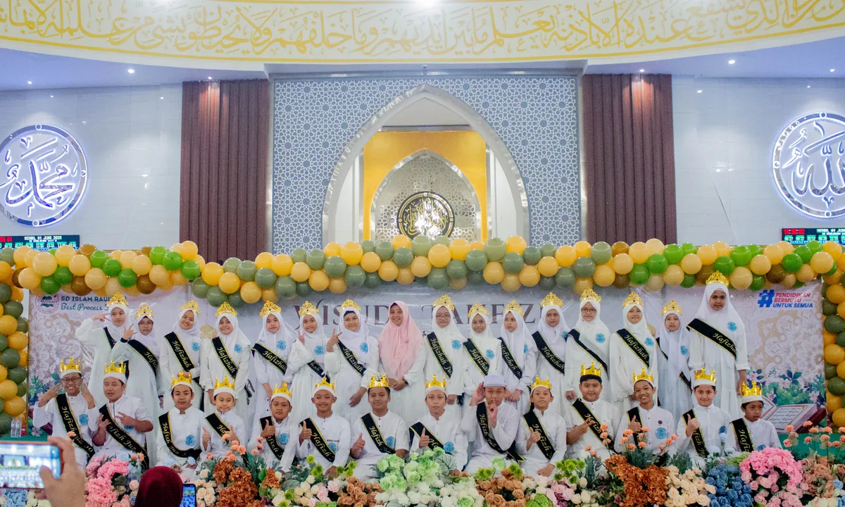Khotmul Qur’an Juz 30 Kelas 6 SD Islam Raudhah BSD