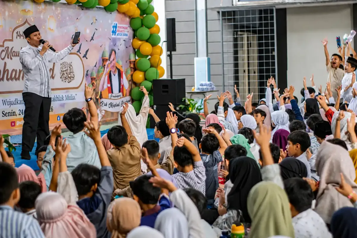 Semarak Maulid Nabi Muhammad SAW di SD Islam Raudhah BSD: Cinta Rasul, Wujudkan Generasi Berakhlak Mulia