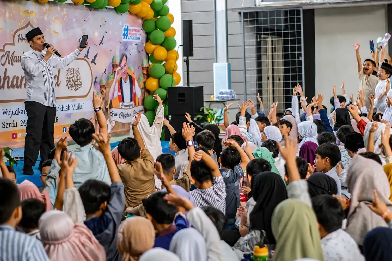 Semarak Maulid Nabi Muhammad SAW di SD Islam Raudhah BSD: Cinta Rasul, Wujudkan Generasi Berakhlak Mulia